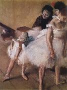 Edgar Degas Dance examination oil on canvas